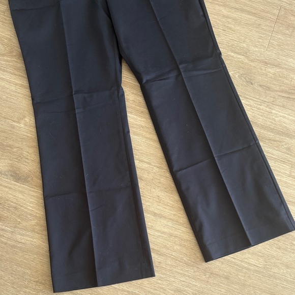 NWT- Ann Taylor Curvy Fit Navy Trousers - Picture 2 of 5